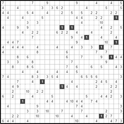 Филиппинский кроссворд #520 “Рубль” Филиппинский кроссворд #520 “Рубль”