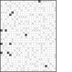 Филиппинский кроссворд #524 “Конь” Филиппинский кроссворд #524 “Конь”