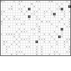 Филиппинский кроссворд #494 “Слон” Филиппинский кроссворд #494 “Слон”