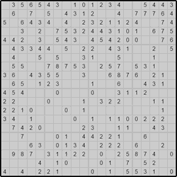 Японская мозаика #589 “Блондинка”