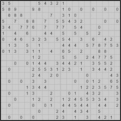 Японская мозаика #624 “Француженка”