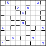 “Соседи” 9х9 #170 трудный