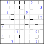 “Соседи” 9х9 #176 трудный