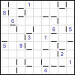 “Соседи” 9х9 #180 трудный