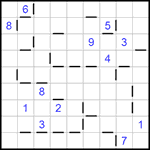 “Соседи” 9х9 #186 трудный