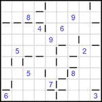 “Соседи” 9х9 #189 трудный