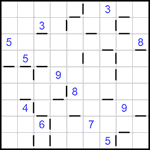 “Соседи” 9х9 #191 трудный