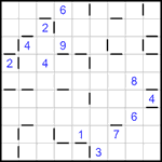 “Соседи” 9х9 #195 трудный