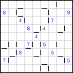 “Соседи” 9х9 #165 очень трудный