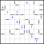 “Соседи” 9х9 #166 очень трудный