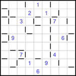 “Соседи” 9х9 #169 очень трудный