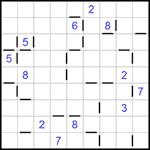 “Соседи” 9х9 #172 очень трудный