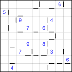 “Соседи” 9х9 #181 очень трудный