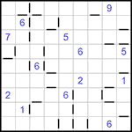 “Соседи” 9х9 #183 очень трудный