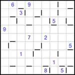 “Соседи” 9х9 #184 очень трудный