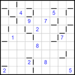 “Соседи” 9х9 #186 очень трудный