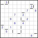 “Соседи” 9х9 #187 очень трудный