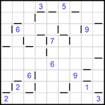 “Соседи” 9х9 #190 очень трудный