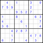 Судоку 9х9 #1008 легкий