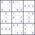 Судоку 9х9 #1029 легкий