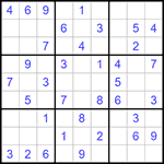 Судоку 9х9 #1032 легкий