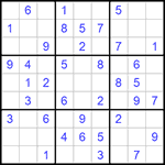 Судоку 9х9 #1038 легкий