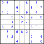 Судоку 9х9 #923 легкий