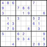 Судоку 9х9 #928 легкий