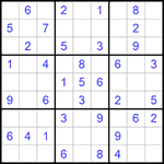 Судоку 9х9 #931 легкий