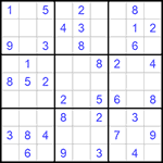 Судоку 9х9 #977 легкий
