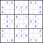 Судоку 9х9 #978 легкий