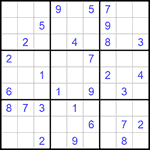 Судоку 9х9 #895 средний