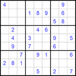 Судоку 9х9 #897 средний