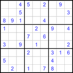 Судоку 9х9 #912 средний