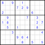 Судоку 9х9 #915 средний