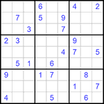 Судоку 9х9 #917 средний