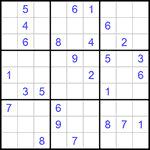 Судоку 9х9 #946 средний