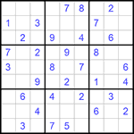 Судоку 9х9 #949 средний