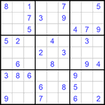 Судоку 9х9 #956 средний