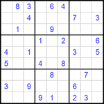 Судоку 9х9 #958 средний