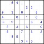 Судоку 9х9 #960 средний