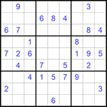 Судоку 9х9 #961 средний