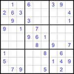 Судоку 9х9 #965 средний