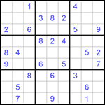 Судоку 9х9 #971 средний