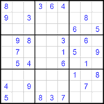 Судоку 9х9 #972 средний