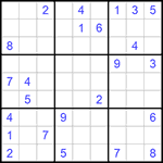 Судоку 9х9 #973 средний