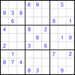 Судоку 9х9 #977 средний