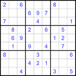 Судоку 9х9 #983 средний