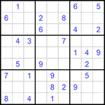 Судоку 9х9 #985 средний