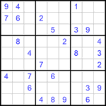 Судоку 9х9 #987 средний